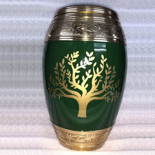 Emerald Tree of Life Urn