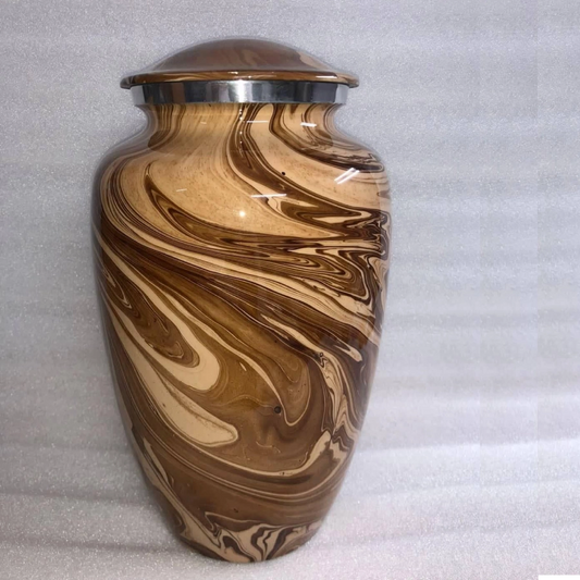 Earthly Swirl Elegance Urn