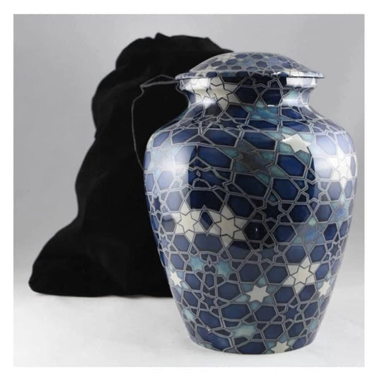Celestial Mosaic Urn